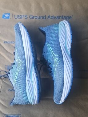 Mizuno Wave Inspire 21 Running Shoes Sneakers Tradewinds-Neo Mint Mens 11